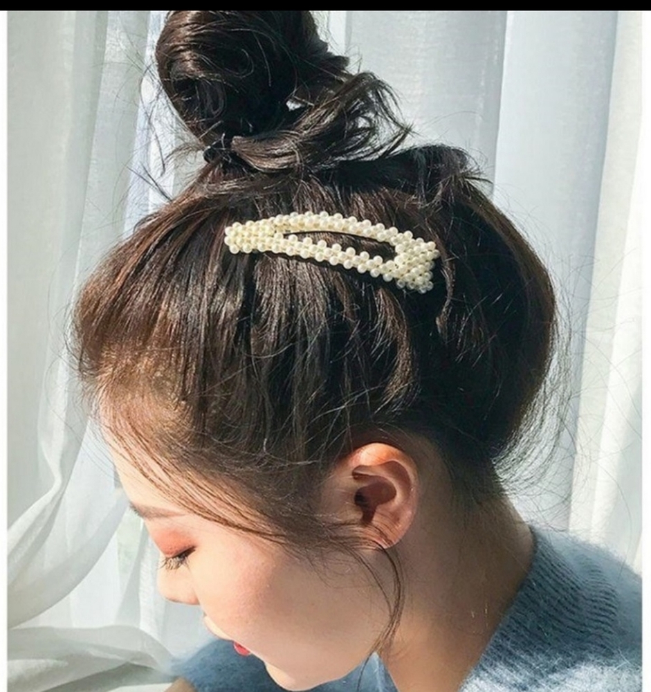 Pearl Hair Clip Set